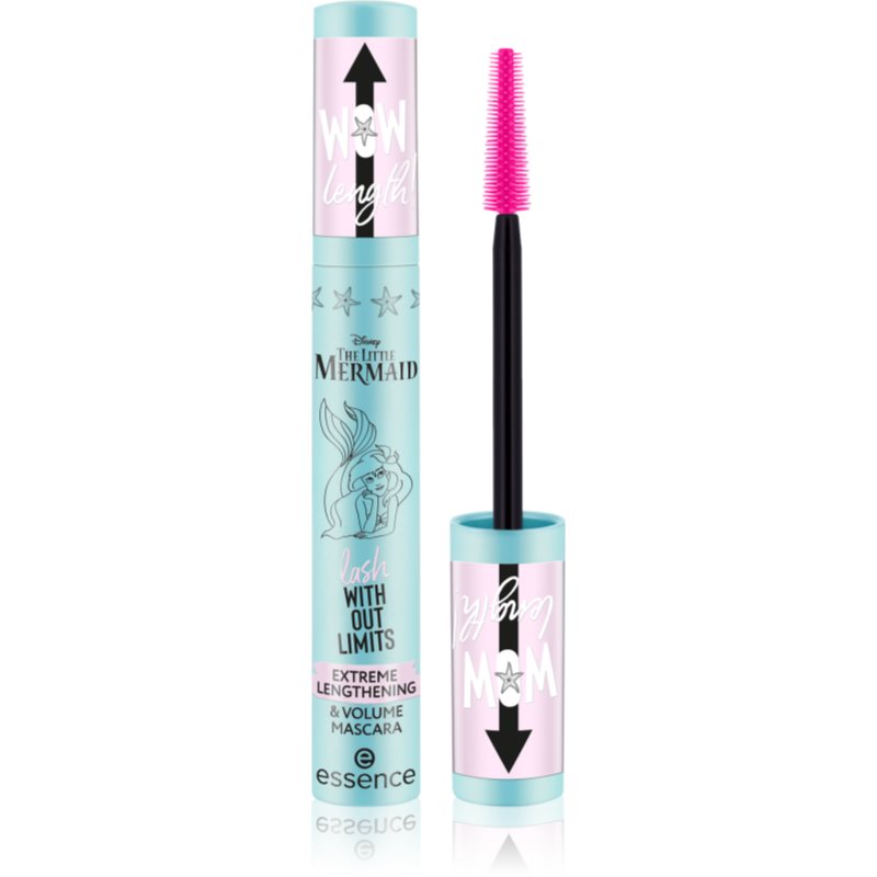 essence Disney The Little Mermaid спирала за обем и удължаване на мигли цвят 01 I Sea You 13 мл.