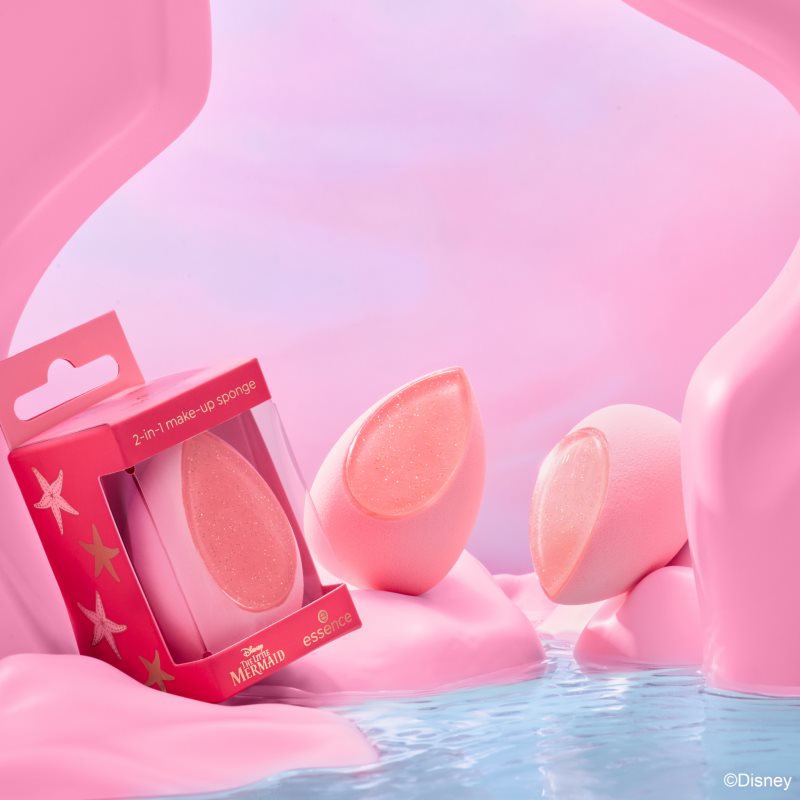 essence Disney The Little Mermaid houbička na make-up 1 ks (obrázek 5)