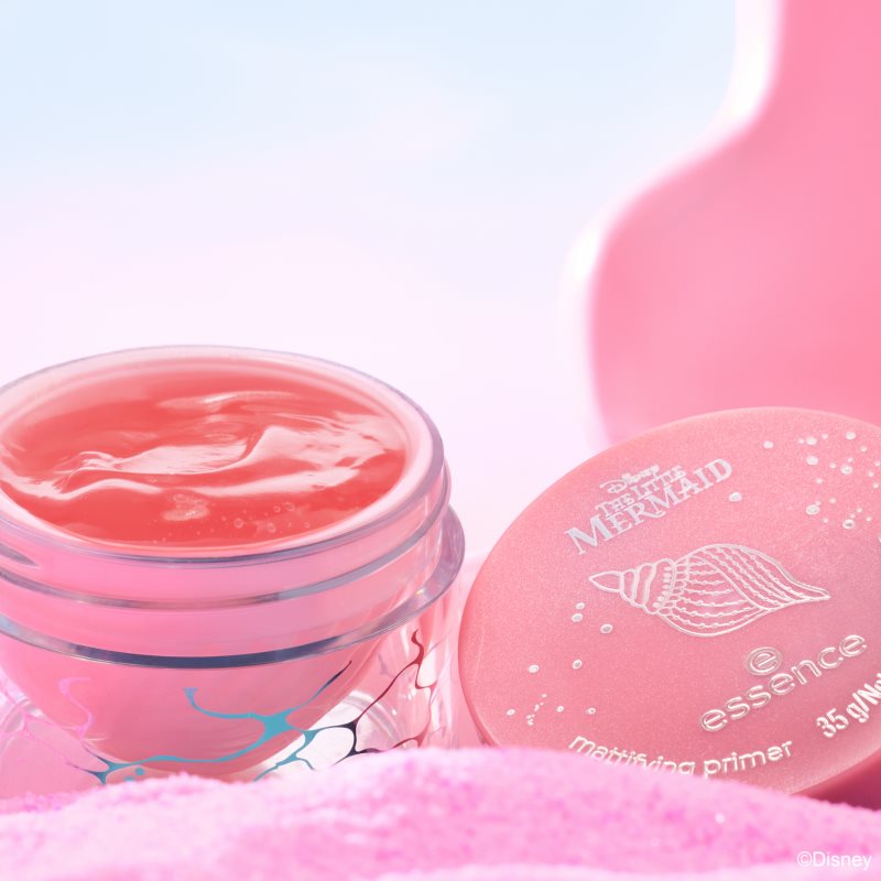 essence Disney The Little Mermaid matující podkladová báze s chladivým účinkem odstín 01 Made In The Ocean 35 g (obrázek 7)
