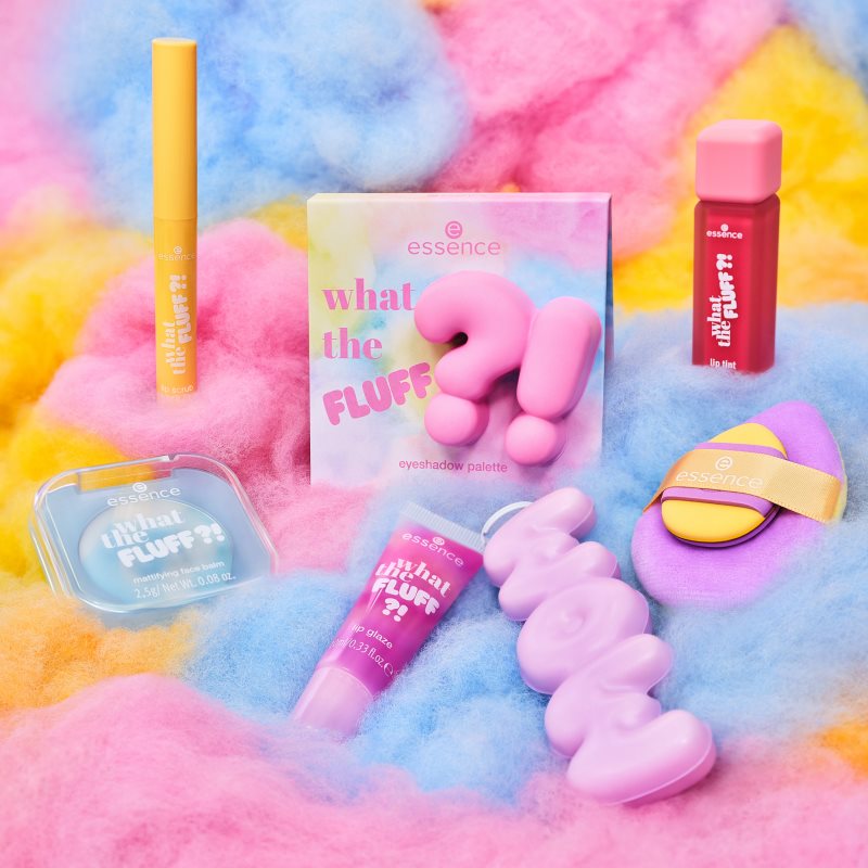 essence WHAT THE FLUFF?! paletka očních stínů odstín 01 Cotton Candy Skies 11.6 g (obrázek 6)