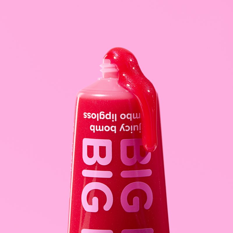 essence Say It With Juicy Big Hug lesk na pery odtieň 01 Poppin' Pomegranate 30 ml (obrázok 3)
