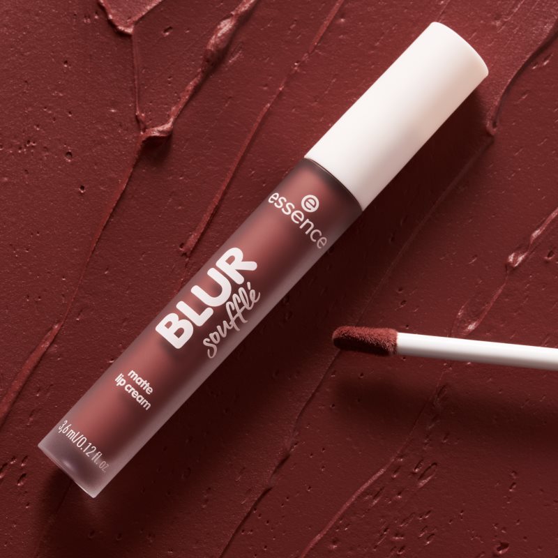 essence Blur Soufflé matná tekutá rtěnka odstín 12 Soft Launch 3.6 ml (obrázek 8)