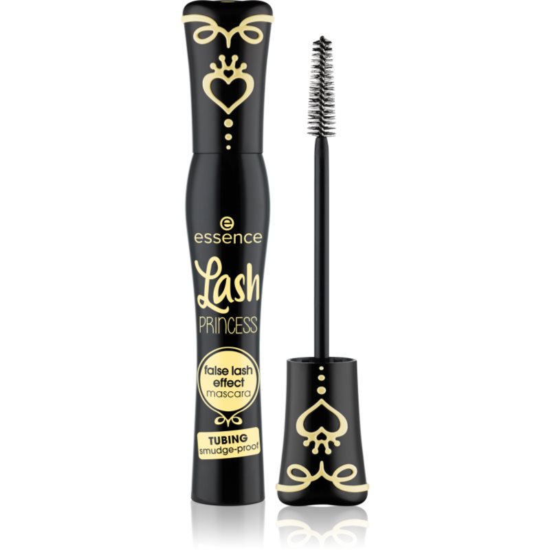essence Lash PRINCESS TUBING riasenka pre efekt umelých rias odtieň 01 Black 12 ml