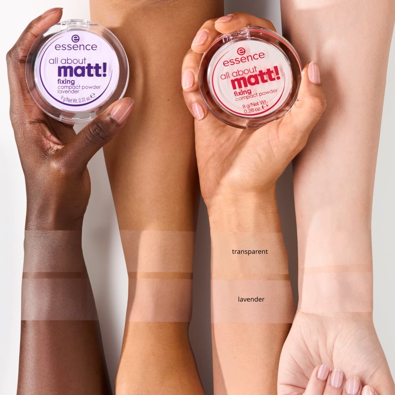 essence All About Matt! zmatňující fixační pudr 9 g (obrázek 4)