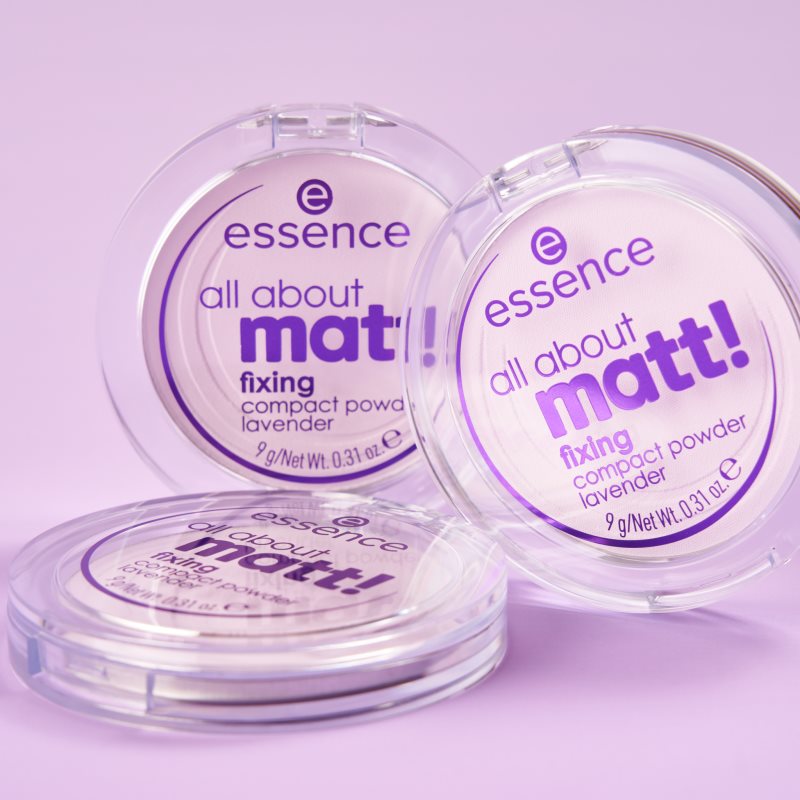 essence All About Matt! zmatňující fixační pudr 9 g (obrázek 9)