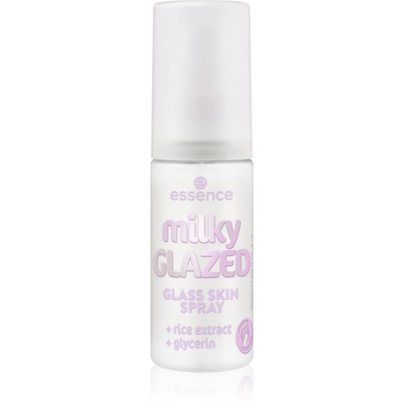 essence milky GLAZED hydratačný pleťový sprej s rozjasňujúcim efektom 50 ml