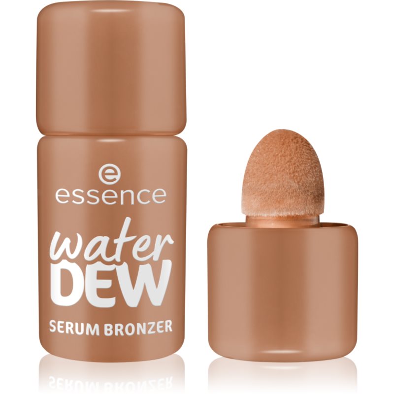 essence water DEW SERUM BRONZER tekutý bronzer s rozjasňujúcim efektom odtieň 10 Latte Drop 3.5 ml