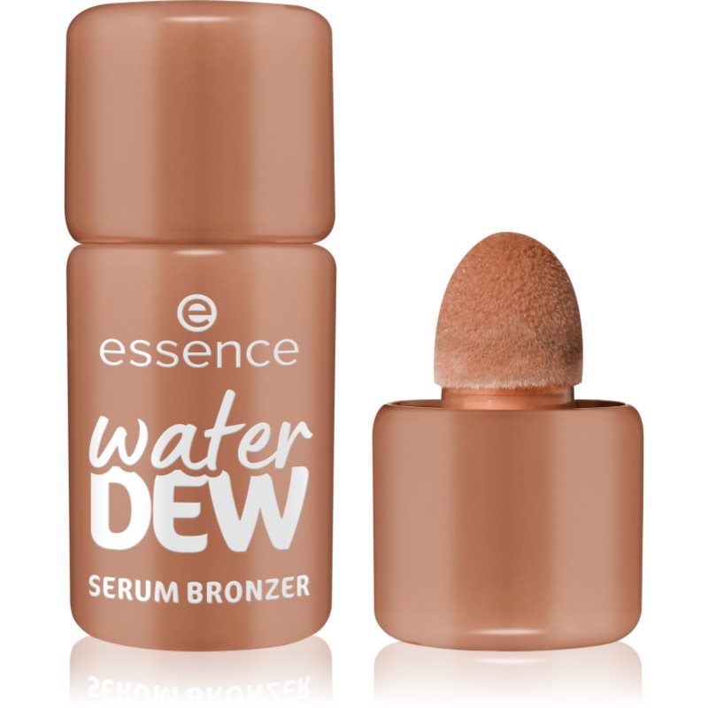essence water DEW SERUM BRONZER tekutý bronzer s rozjasňujúcim efektom odtieň 20 Honey Tan 3.5 ml