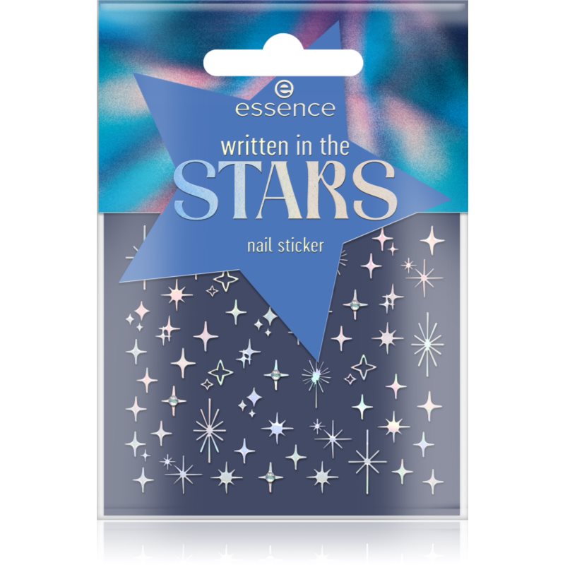 essence written in the STARS samolepky na nechty 58 ks