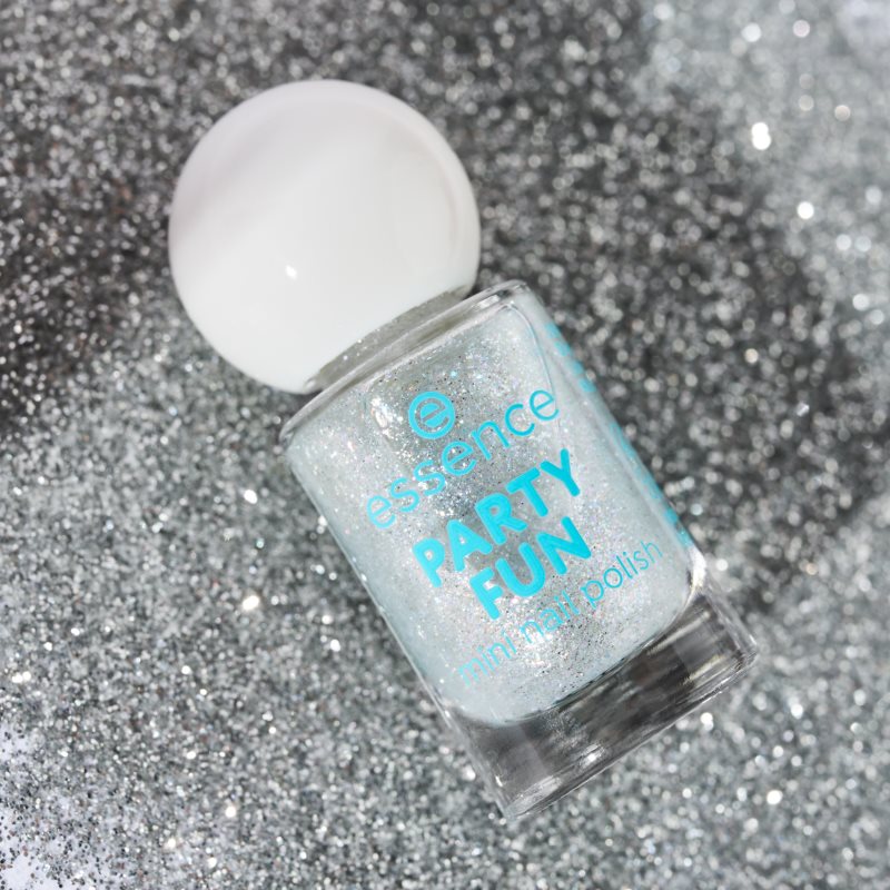 essence PARTY FUN Nagellack mit holografischen Effekten mit Glitzerteilchen Farbton 20 5 ml (Bild 3)