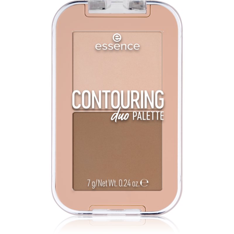 essence CONTOURING DUO PALETTE paleta na kontúry tváre odtieň 10 Light 7 g