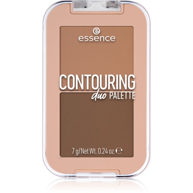 essence CONTOURING DUO PALETTE paleta na kontúry tváre odtieň 20 Medium 7 g