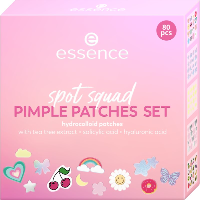 essence Spot Squad Pimple Patches Set náplasti na problematickou pleť (obrázek 6)