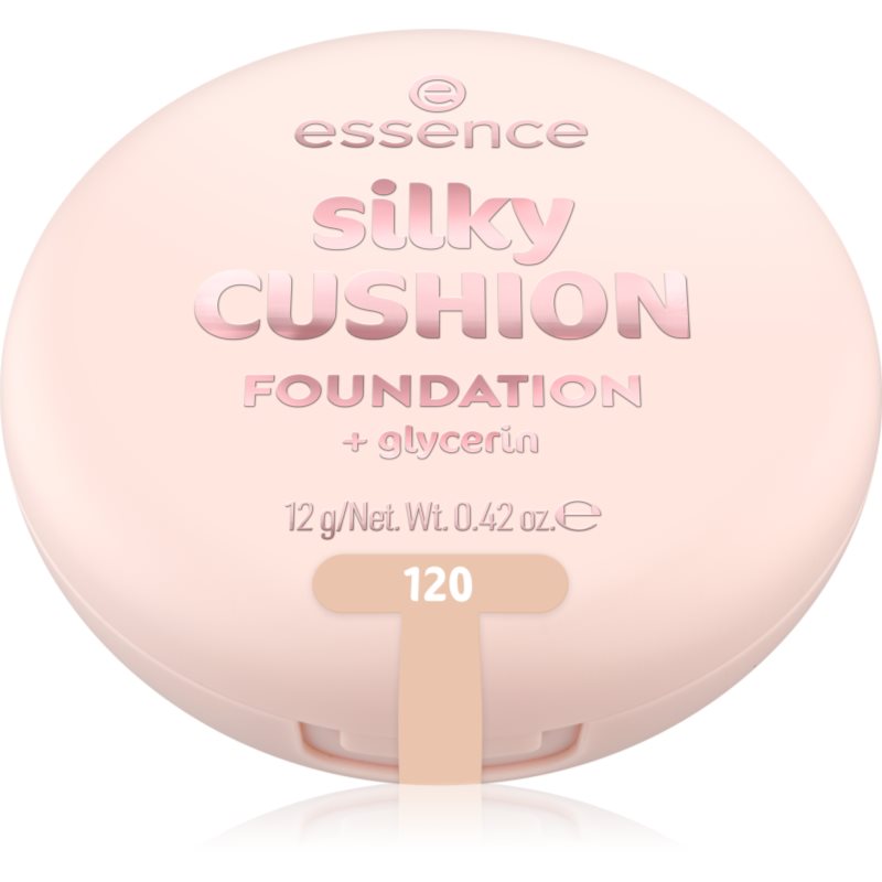 essence silky CUSHION FOUNDATION make-up v hubke so stredným krytím odtieň 120 12 g