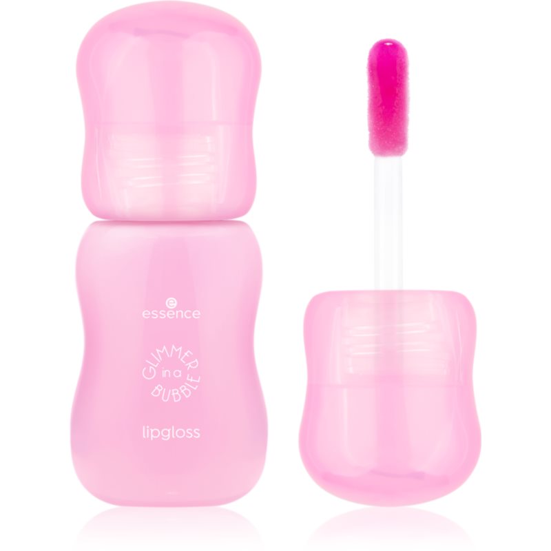 essence GLIMMER IN A BUBBLE lesk na rty odstín 01 Born To Glimmer 3.5 ml