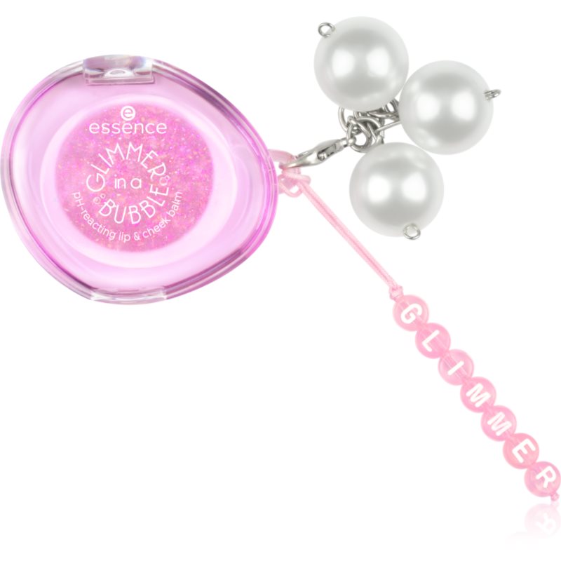 Essence Glimmer In A Bubble Lip And Cheek Tint Ph-Reactive Shade 01 Soft Glimmerin' 2.4 G