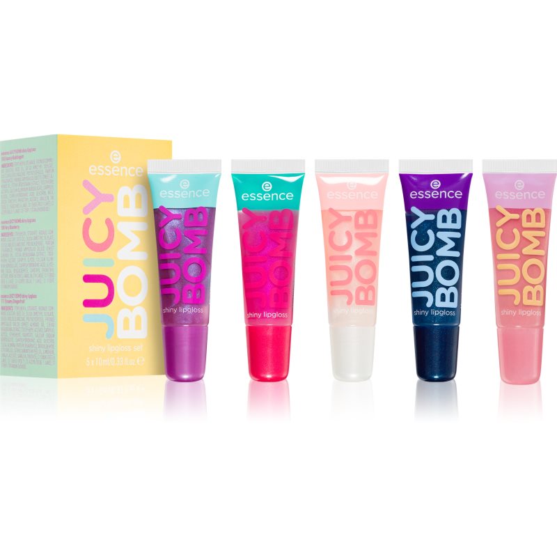 essence Juicy Bomb set cadou de buze 03 The Juicy Side Of Life