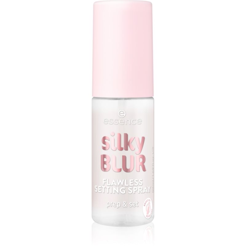 essence silky BLUR fixačný sprej na make-up s efektom rozostrenia 50 ml