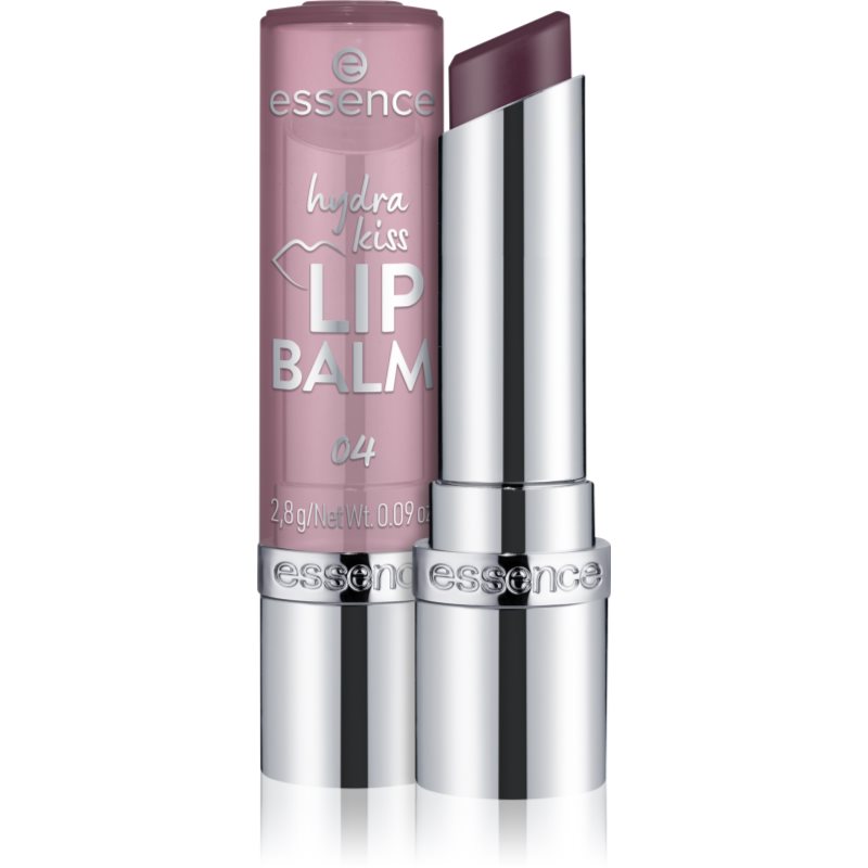essence Hydra Kiss Lip Balm lesklý balzam na pery odtieň 04 Midnight Kiss 2.8 g