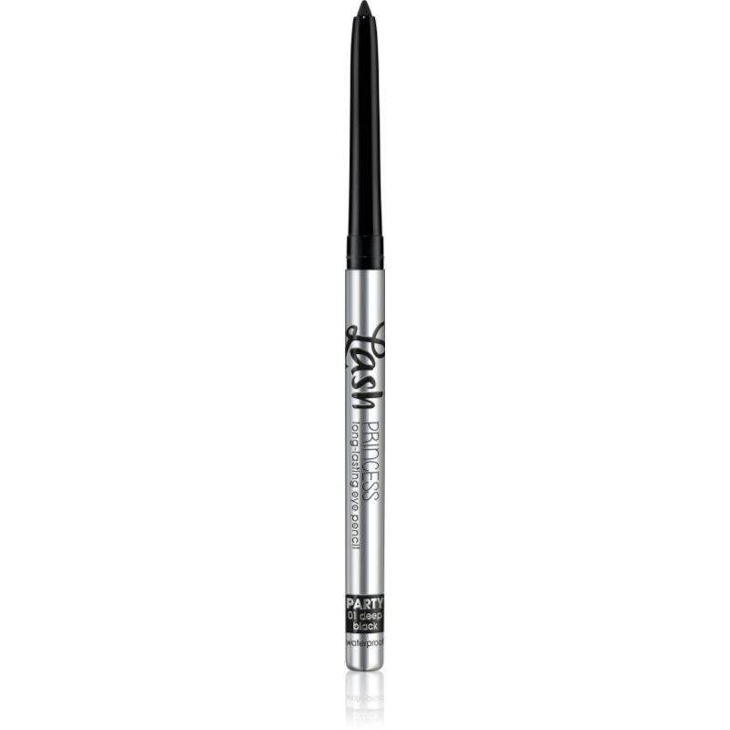essence Lash PRINCESS PARTY vodeodolná ceruzka na oči odtieň 01 deep black waterproof 0.3 g