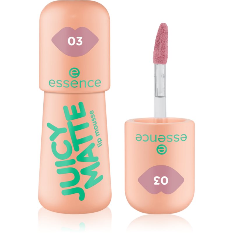 essence JUICY MATTE penasta šminka z mat učinkom odtenek 03 Nude Pink 2.7 ml