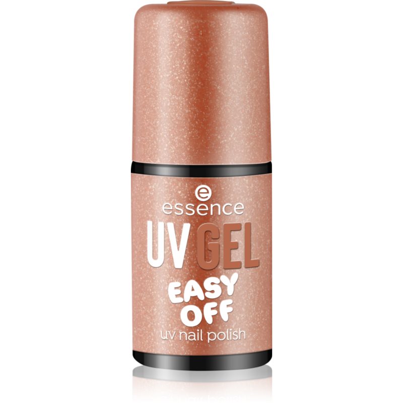 essence UV GEL EASY OFF gel lak za nohte z uporabo UV/LED lučke odtenek 107 - bronze me, baby! 5 ml