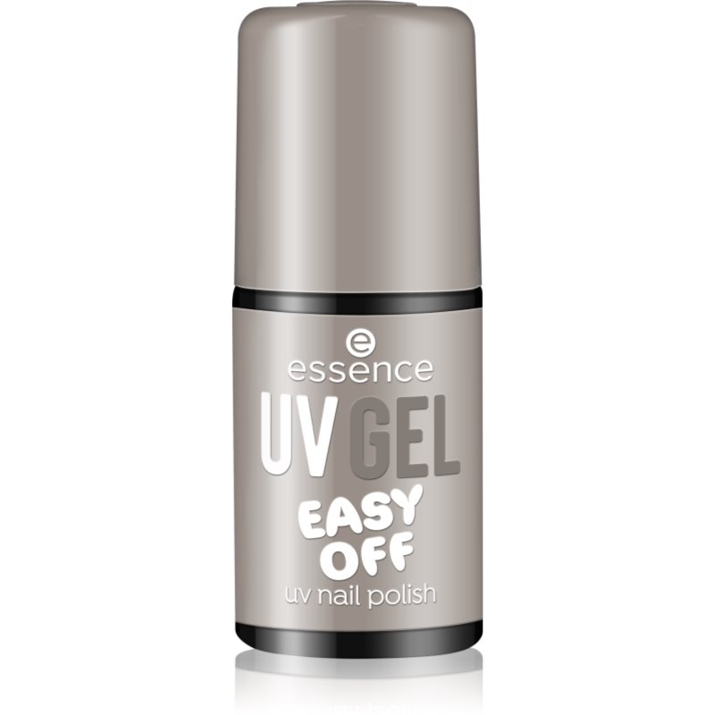 essence UV GEL EASY OFF gélový lak na nechty s použitím UV/LED lampy odtieň 108 - dancing in grey clouds 5 ml