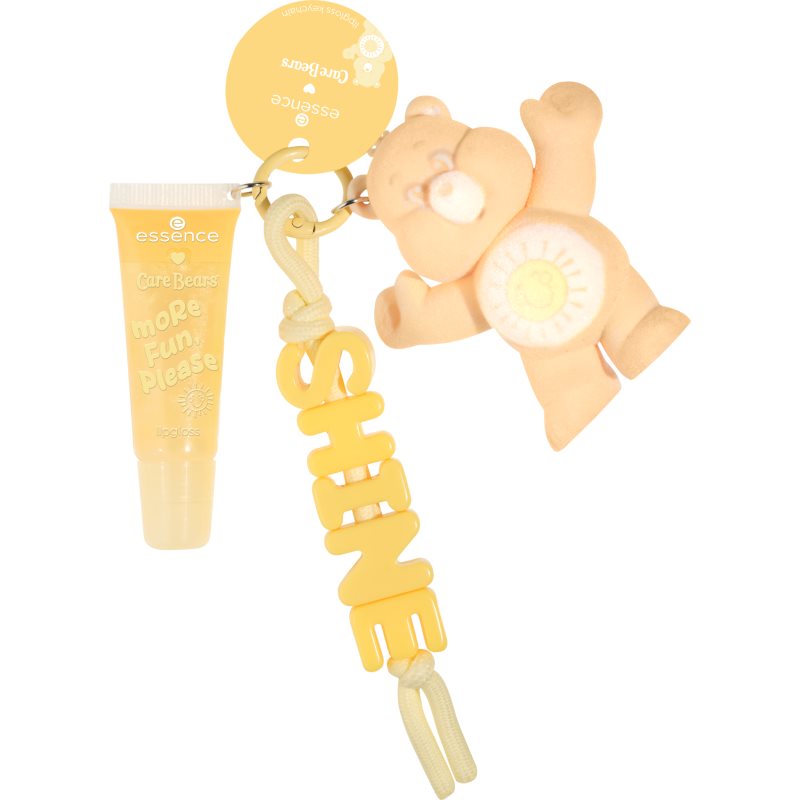 essence essence Care Bears lip gloss with clip shade 03 More Fun, Please