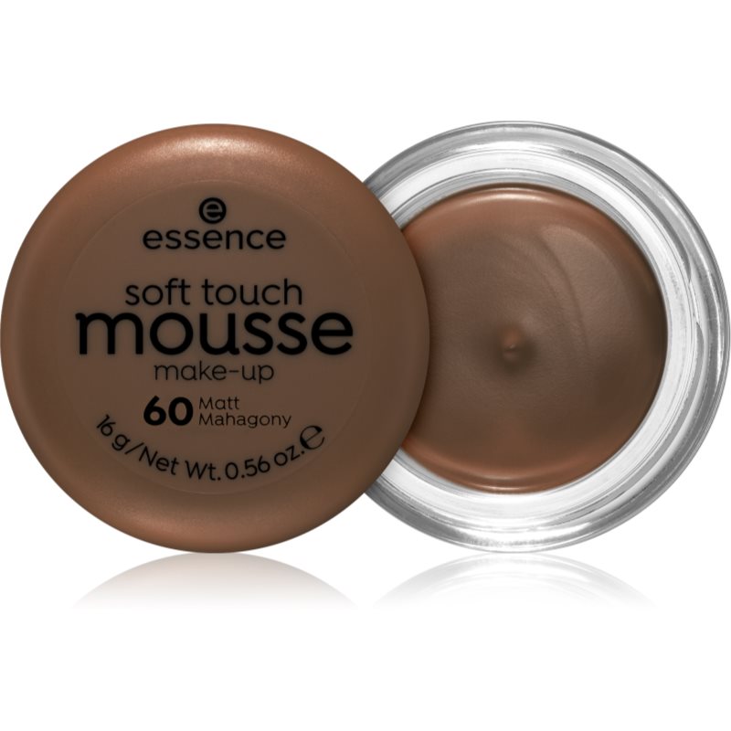 

Essence Soft Touch матуючий кремовий тональний засіб відтінок 60 Matt Mahogany