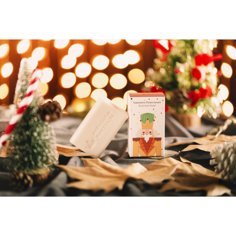 Essencias De Portugal + Saudade Christmas Orange Nutcracker Bar Soap 150 G