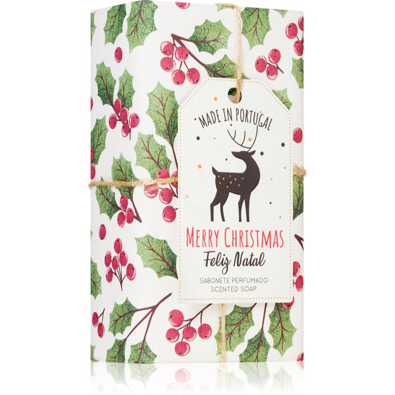 E-shop Essencias de Portugal + Saudade Christmas Holly tuhé mýdlo 300 g