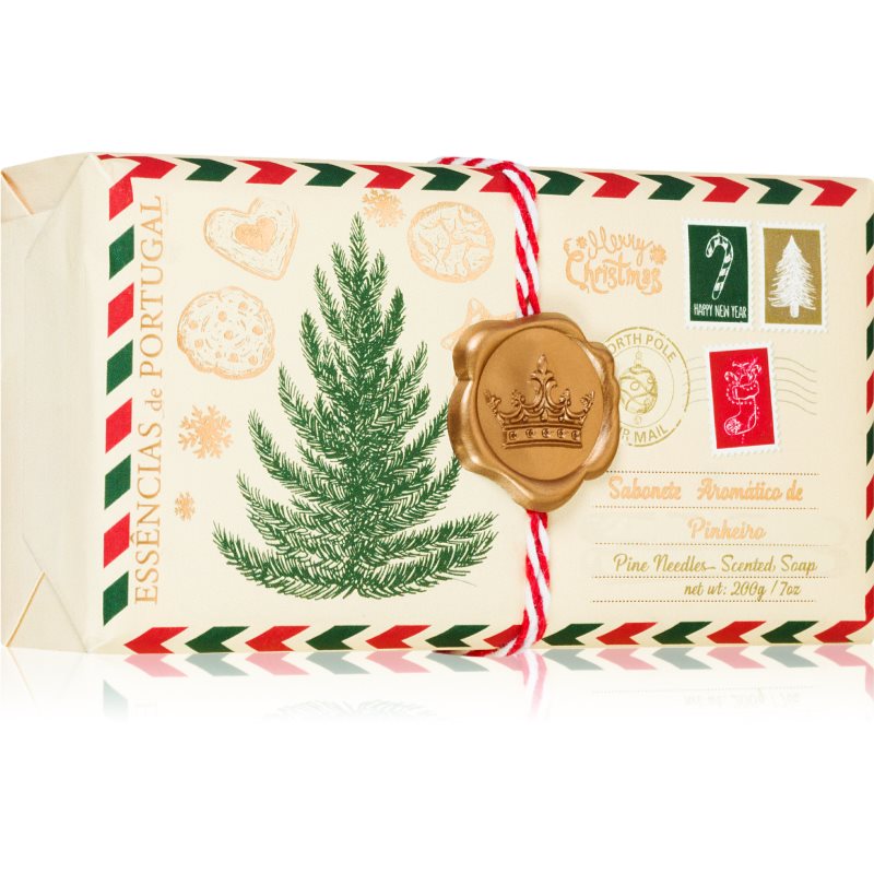 Essencias de Portugal + Saudade Christmas Tree Postcard Feinseife 200 g