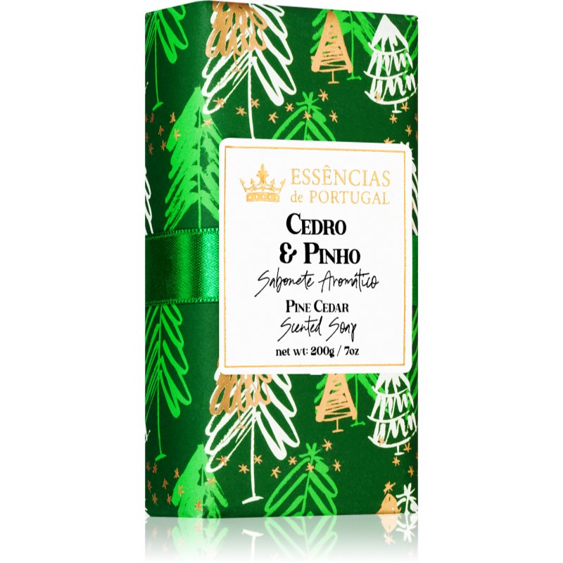 Essencias De Portugal + Saudade Christmas Pine Forest Bar Soap 200 G