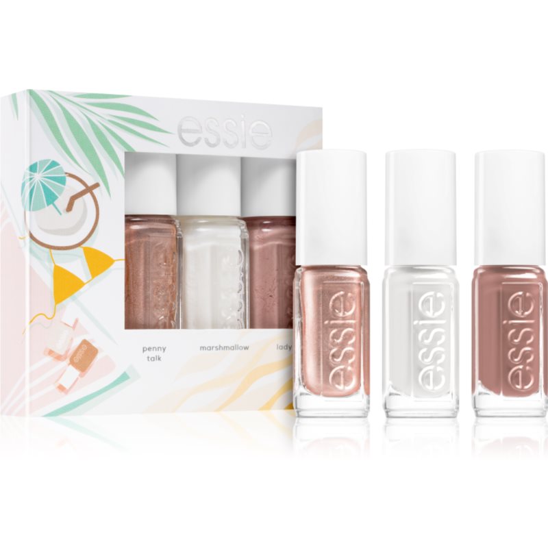 essie mini triopack to the beach, please! lak na nechty 3x5 ml