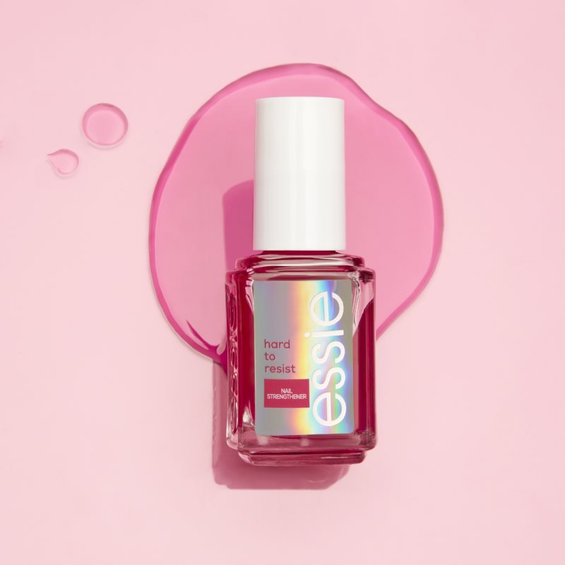 Essie Hard To Resist Nail Strengthener зміцнюючий лак для нігтів для структури та блиску 00 Pink Tint 13,5 мл