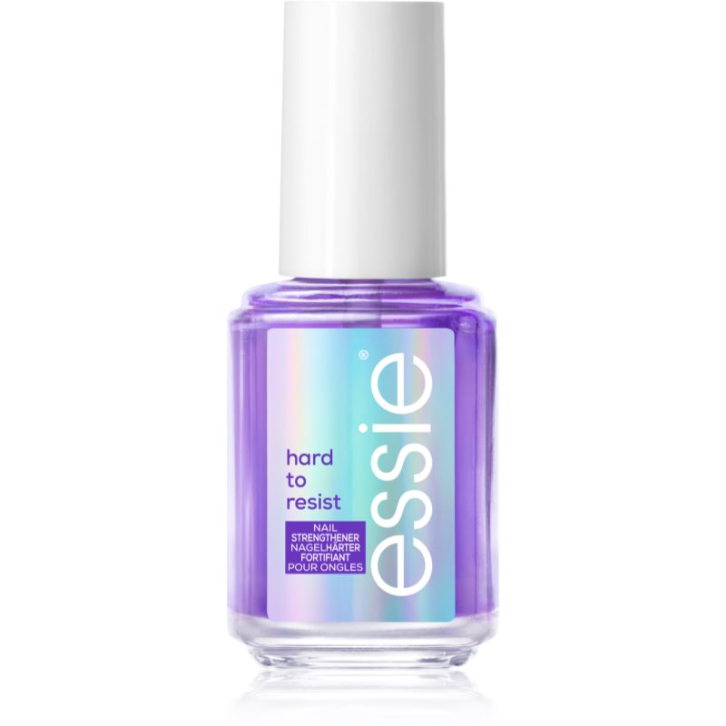 essie hard to resist nail strengthener fortifying nail varnish for brittle and damaged nails shade 0