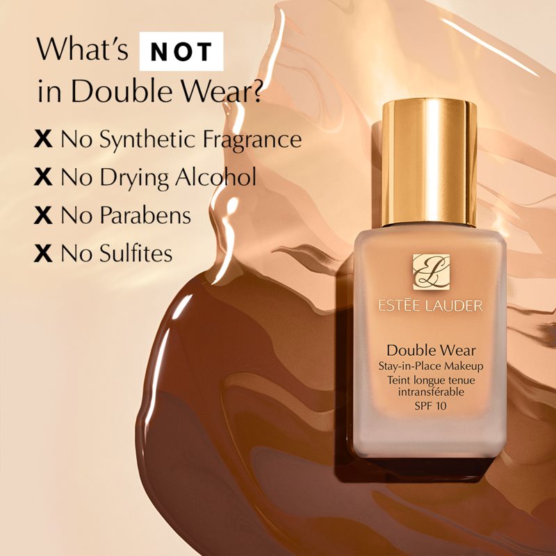 Estée Lauder Double Wear Stay-in-Place Long-lasting Foundation SPF 10 Shade 4N2 Spiced Sand 30 Ml