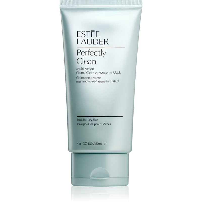 Estée Lauder Perfectly Clean Multi-Action Creme Cleanser/Moisture Mask tisztító krém száraz bőrre 150 ml