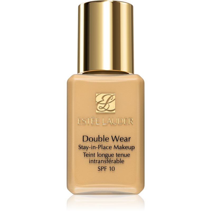 Estee Lauder Double Wear Stay-in-Place Mini long-lasting foundation SPF 10 shade 3W1 Tawny 15 ml
