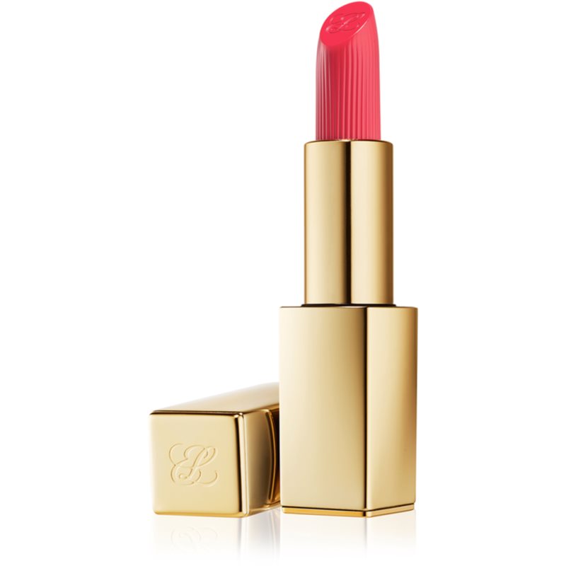Estee Lauder Pure Color Creme Lipstick creamy lipstick shade Defiant Coral 3,5 g
