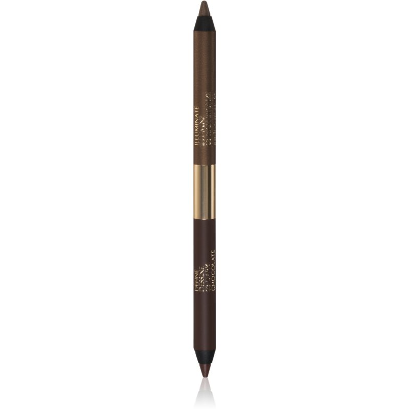 Estée Lauder Smoke & Brighten Kajal Eyeliner Duo каяловий олівець для очей відтінок Dark Chocolate / Rich Bronze 1 гр