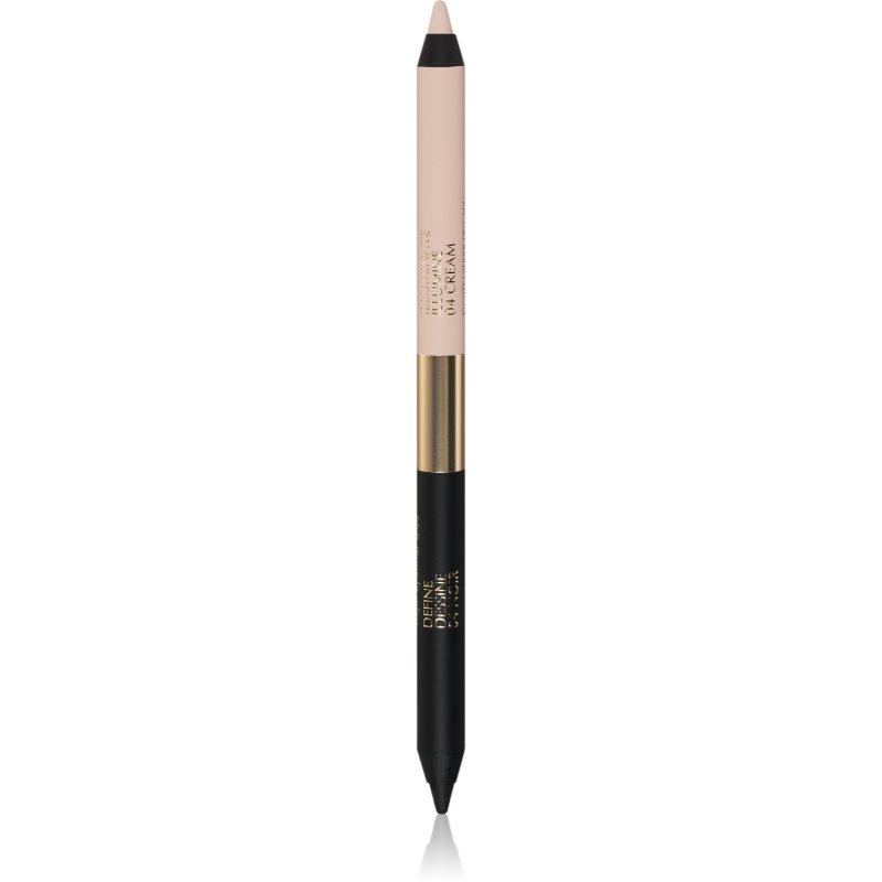 Estée Lauder Smoke & Brighten Kajal Eyeliner Duo creion kohl pentru ochi culoare Noir / Cream 1 g