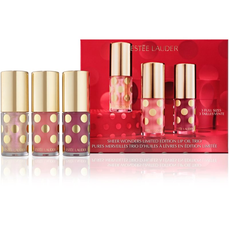 Estée Lauder Holiday Lip Oil Set Geschenkset für Lippen limitierte Edition