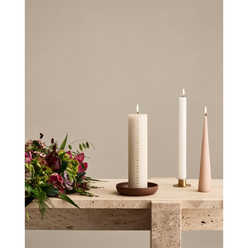 Ester & Erik Advent Ivory свічка 6x25 см