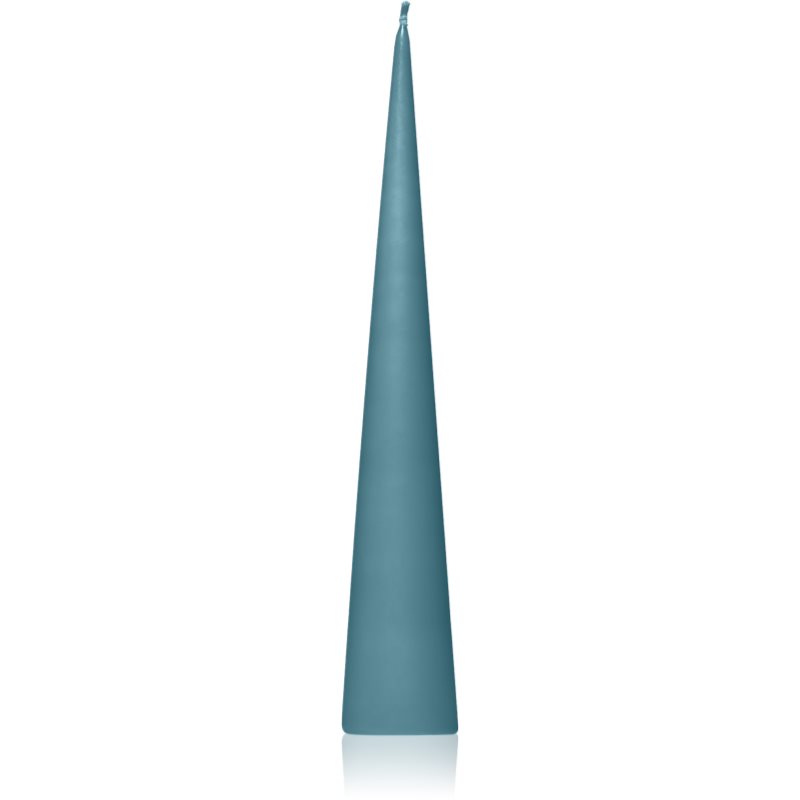 ester & erik cone candles steel blue (no. 64) kerze 2x25 cm