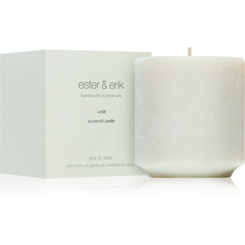 ester & erik pine & cedar vonná svíčka náhradní náplň 220 g