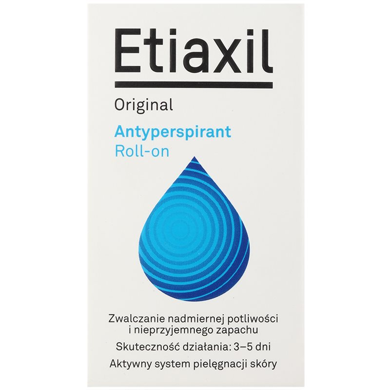 

Etiaxil Original кульковий антиперспірант з ефектем 3-5 днів для всіх типів шкіри