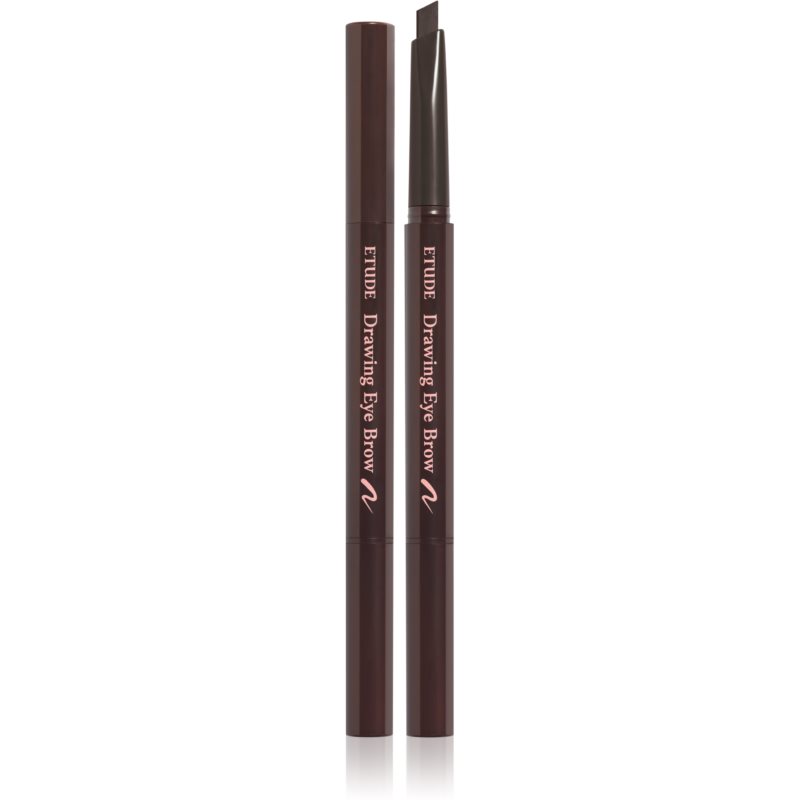 ETUDE Drawing Eye Brow олівець для брів зі щіточкою відтінок #1 Dark Brown 0,25 гр