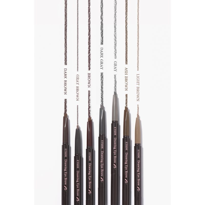 ETUDE Drawing Eye Brow Augenbrauenstift mit Bürste Farbton #5 Gray 0,25 g