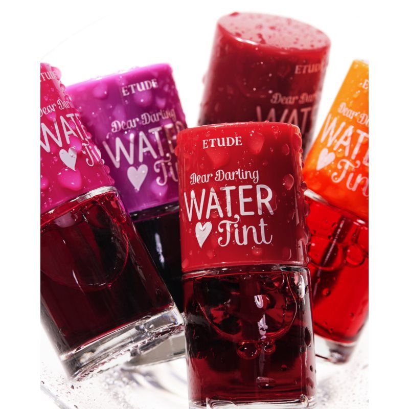 ETUDE Dear Darling Water Tint фарба для губ зі зволожуючим ефектом відтінок #02 Cherry 9 гр